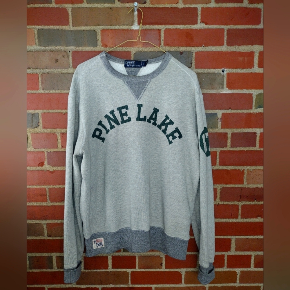 🔥🔥Polo RL Pine Lake Crewneck Sweatshirt.